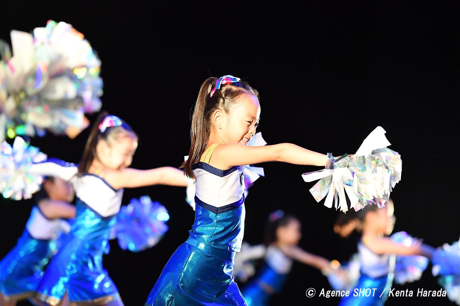 チアダンスはポニーテールで決まり Gravis 神奈川 東京で人気のチア キッズチアダンススクール